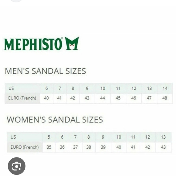 Mephisto Sam Fisherman Black Leather Closed Toe Sz. 10 Euro 44 Sandal - Picture 12 of 12